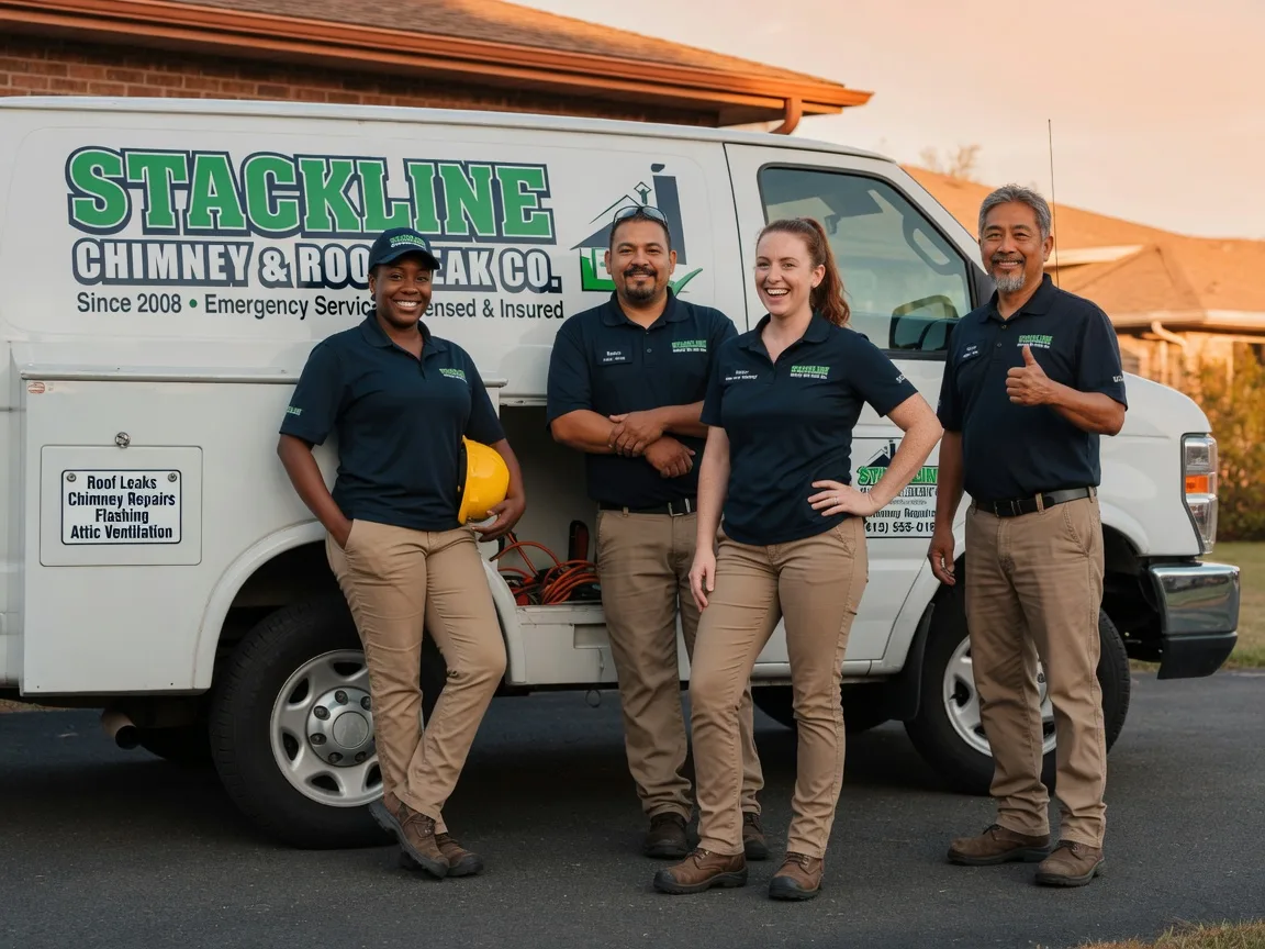 Chimney flashing repair company in Albemarle, NC